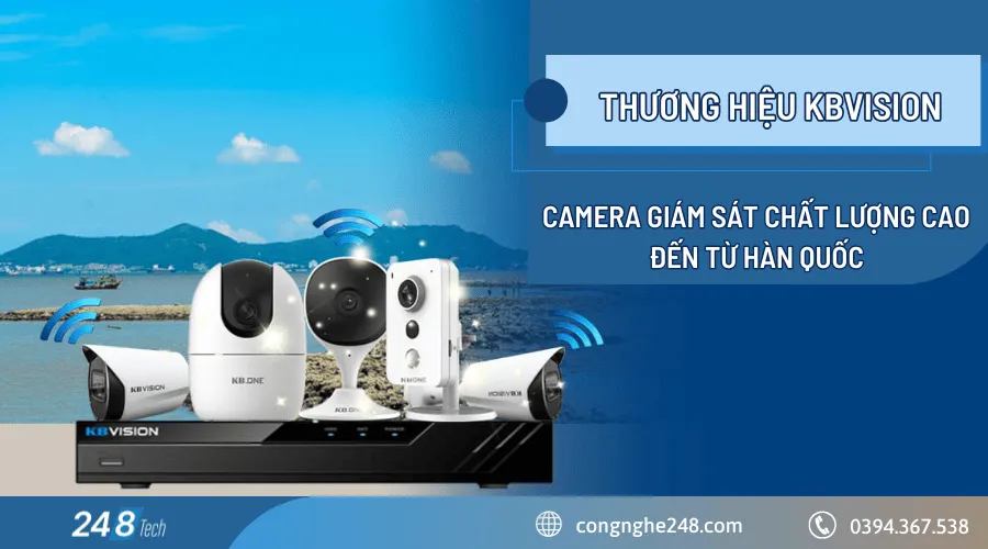 Model camera KBVision với công nghệ AI nhận diện khuôn mặt