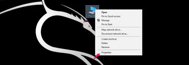 Người dùng đang thực hiện kiểm tra bản quyền win 10 bằng cách mở cửa sổ thuộc tính hệ thống