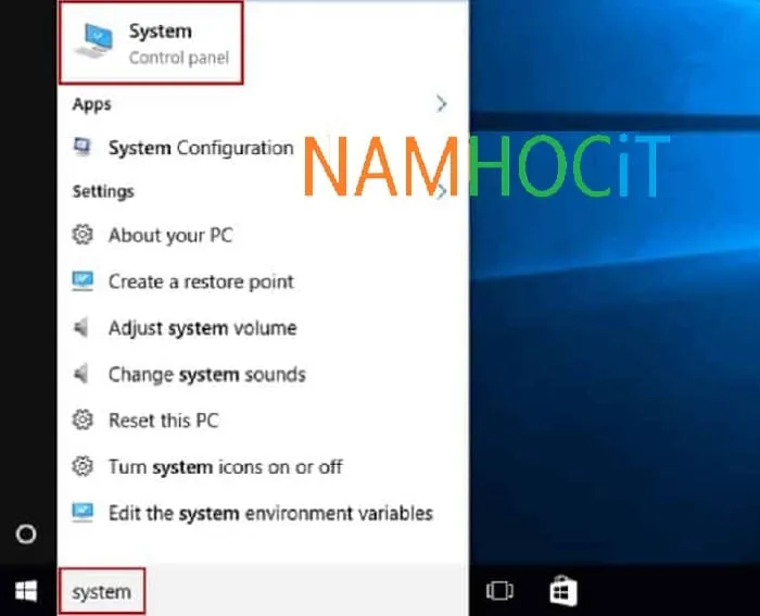 Người dùng thực hiện kiểm tra phiên bản Windows hiện tại trong mục System