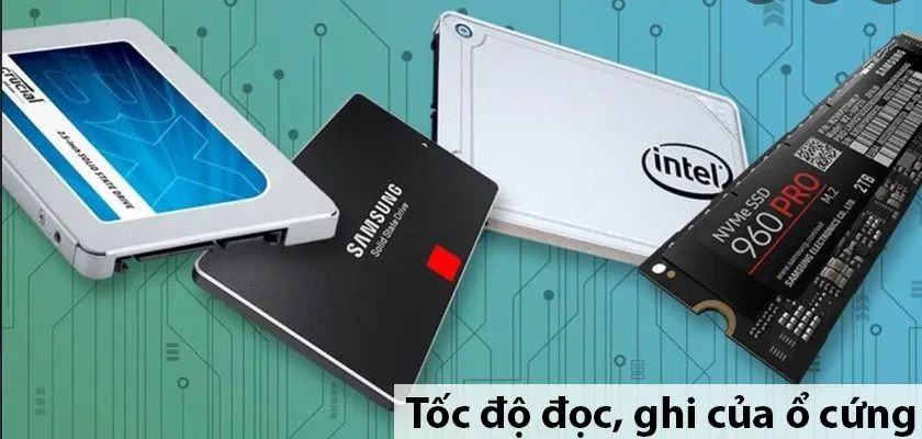Lá»±a chá»n chuáº©n nÃ¢ng cáº¥p SSD phÃ¹ há»£p cho laptop