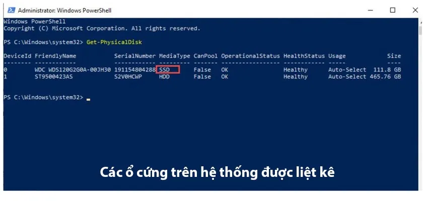 Kiá»ƒm tra á»• SSD trÃªn laptop
