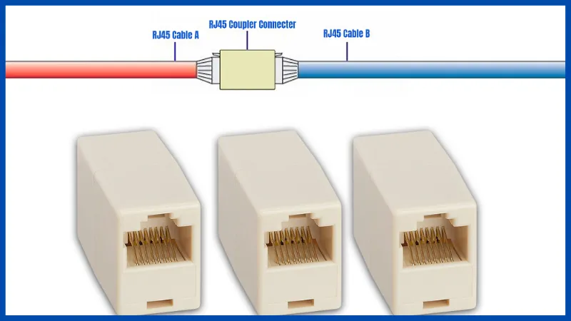 Kết nối cáp mạng vào cổng RJ45 đúng kỹ thuật