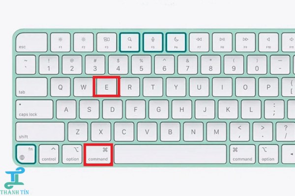 Dùng tổ hợp nút eject để  máy nhả đĩa