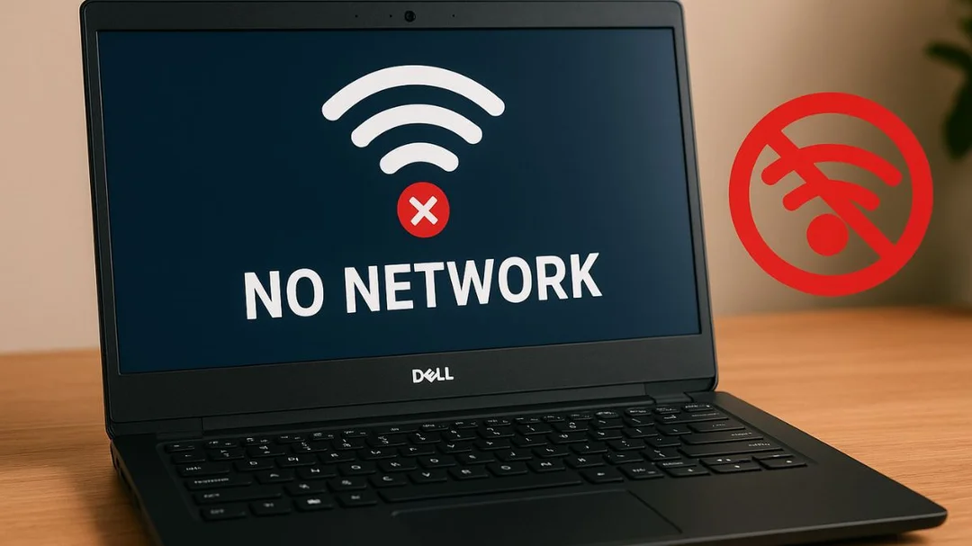 Laptop Dell bật WiFi nhưng không hiện mạng nút mở wifi trên laptop dell không hiện mạng
