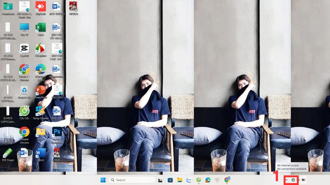 Bật WiFi laptop Dell trong Windows nút mở wifi trên laptop dell trong cài đặt Windows