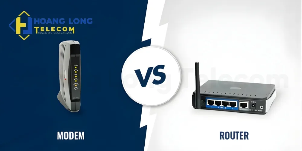 Phân biệt giữa Modem và Router
