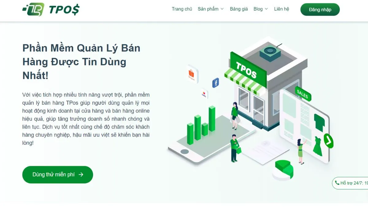 TPOS - Phần mềm live stream Facebook