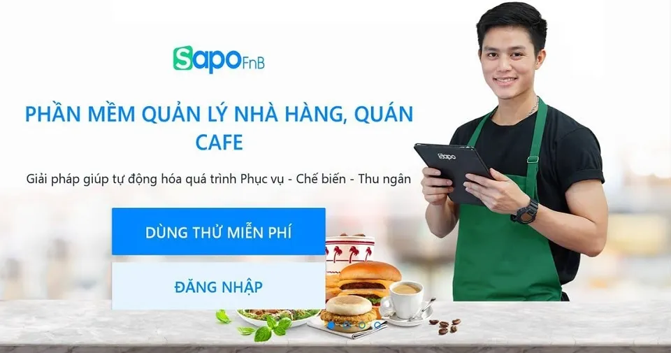 Sapo FnB - Giải pháp chuyên ngành