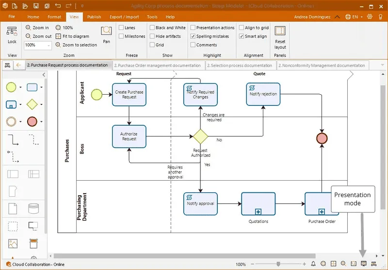 Sơ đồ hóa với phần mềm quản lý quy trình Bizagi