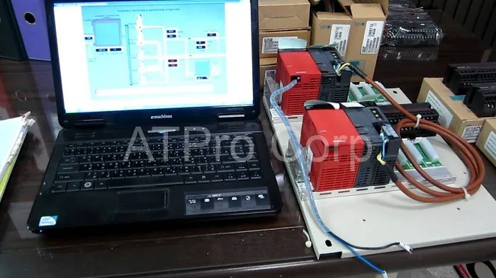 Vận hành phần mềm SCADA đơn giản với PLC Mitsubishi