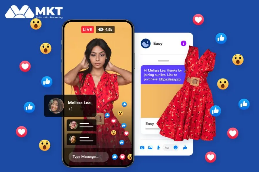 Phần mềm tăng mắt livestream