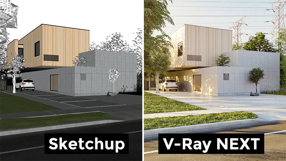 V-Ray rendering