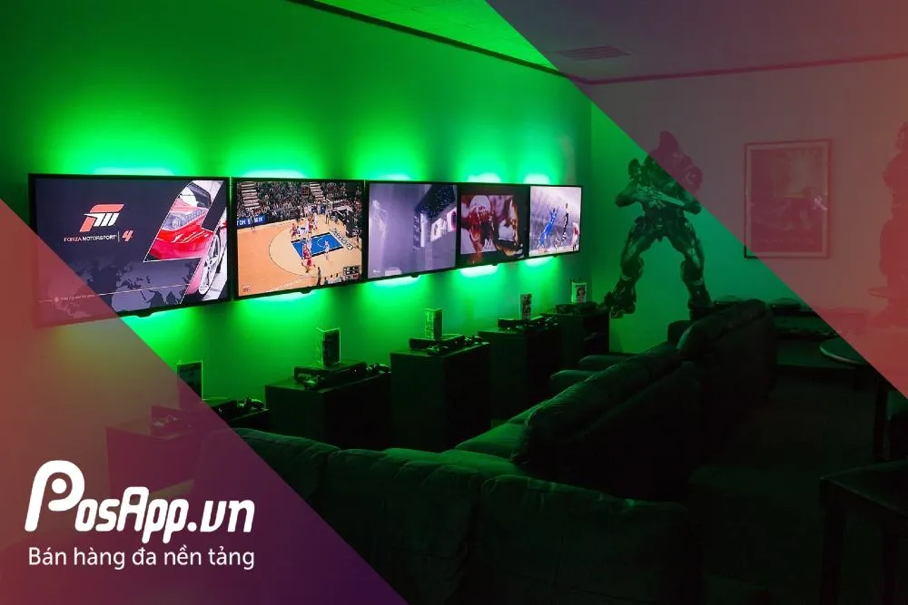 Phần mềm quản lý tiệm net PosApp cho mảng dịch vụ