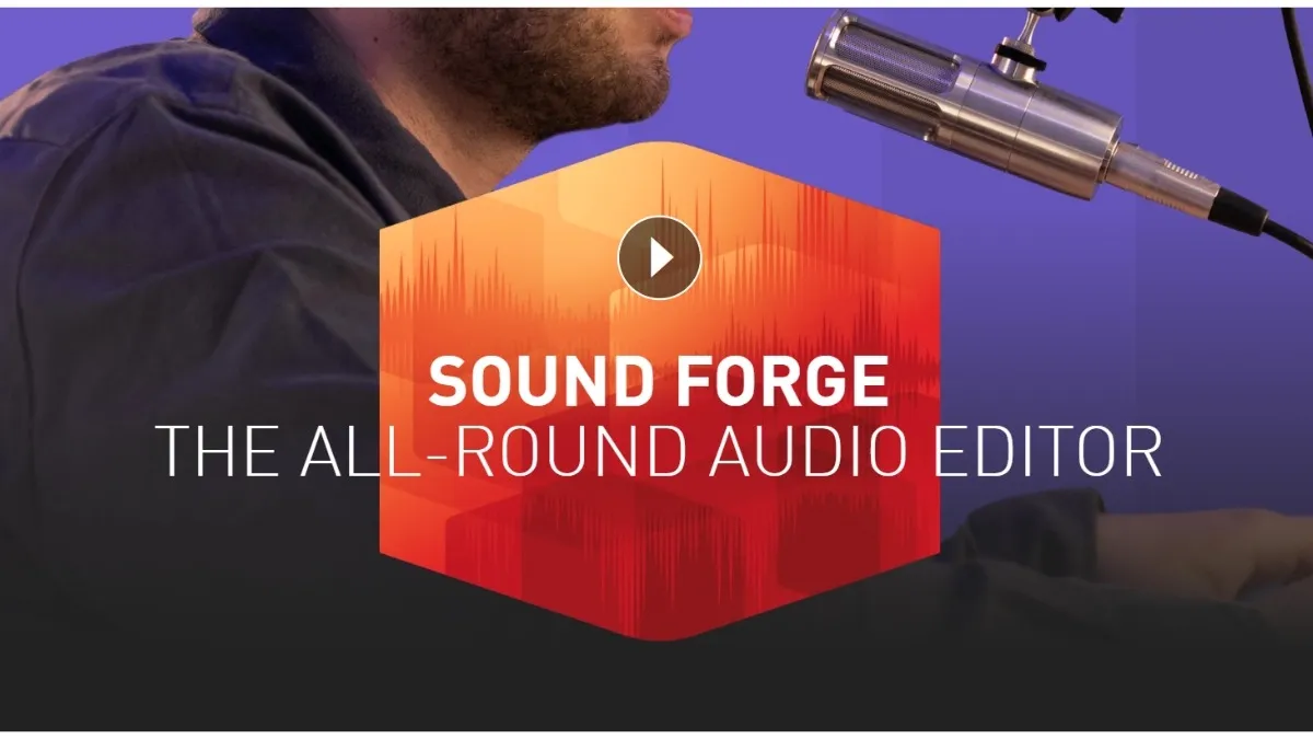 Sound Forge với công cụ Event Tool