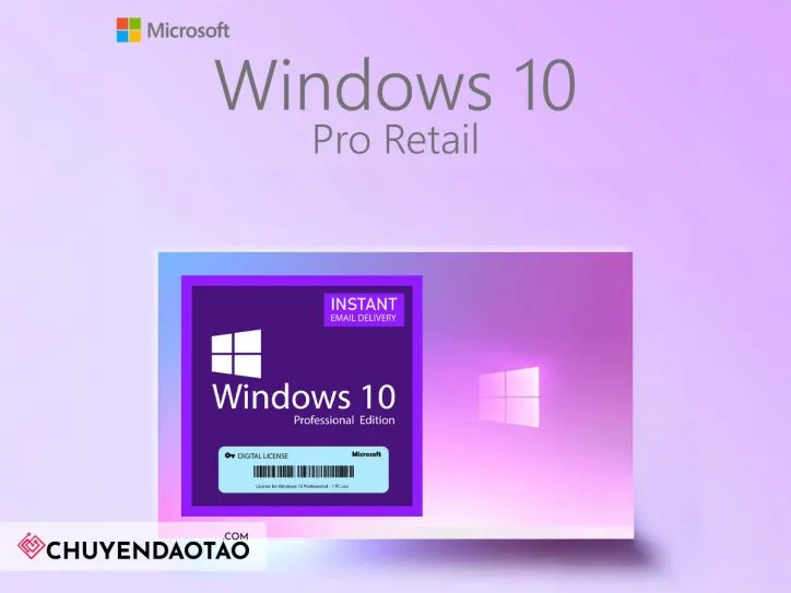 Phiên bản chuyên nghiệp yêu cầu key win 10 pro bản quyền để phát huy sức mạnh