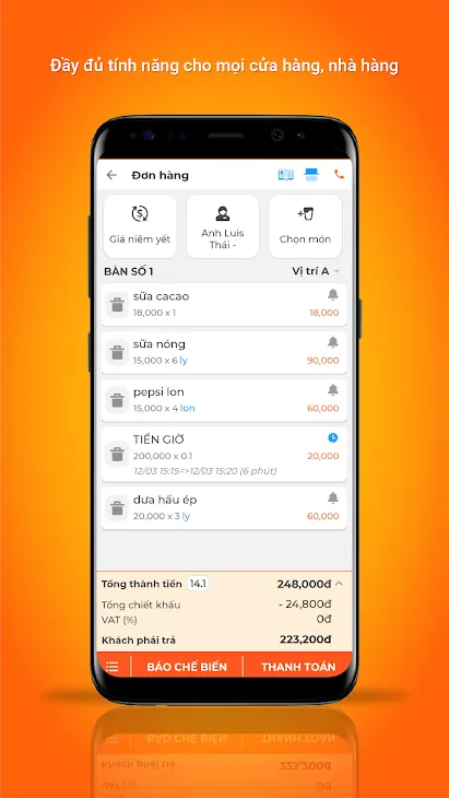 Bảng điều khiển POS365