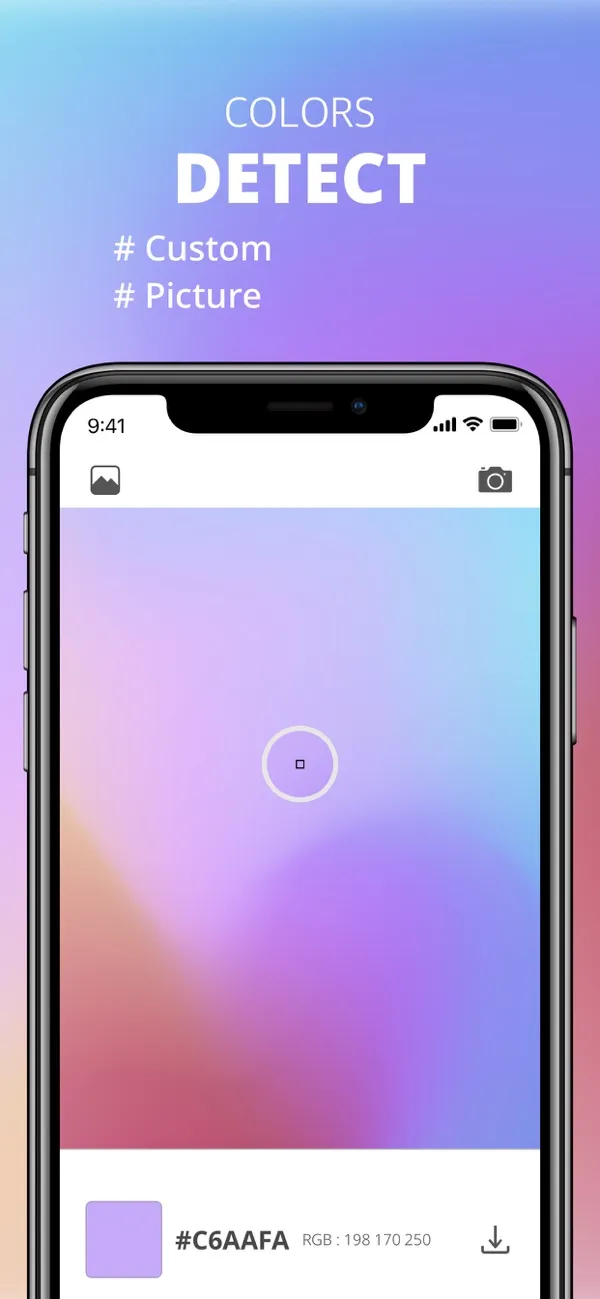 Tính năng phát hiện màu trong ảnh của Paleto
