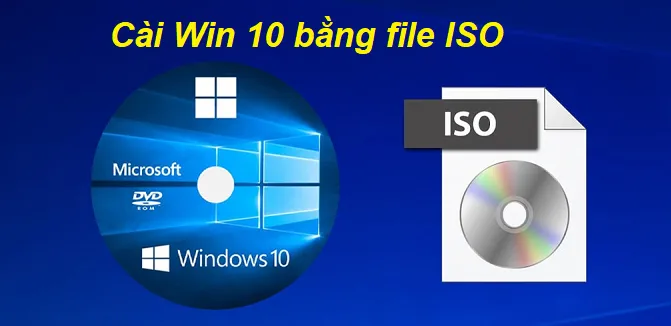 Quá trình tải file ISO Windows 10 đang diễn ra