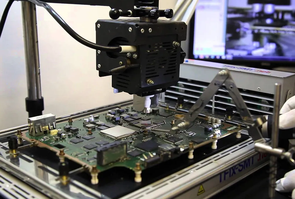 Hệ thống máy đóng chip VGA hiện đại tại HTL Kon Tum