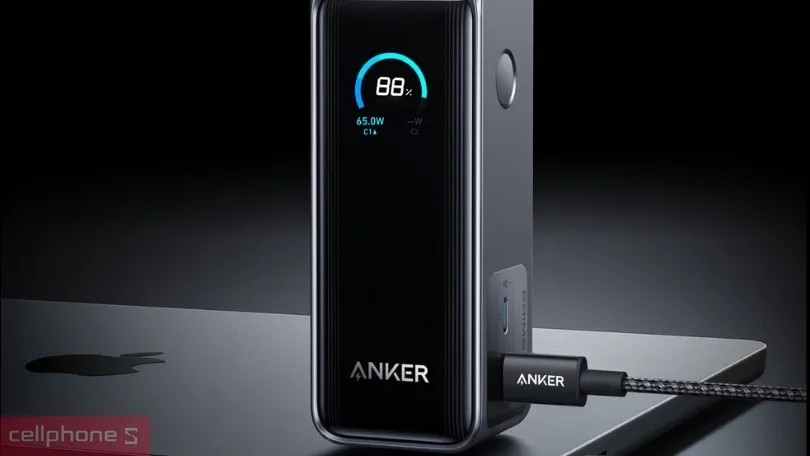 Dòng sạc dự phòng Anker với thiết kế hiện đại và bền bỉ