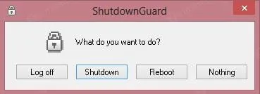 ShutdownGuard là phần mềm hẹn giờ tắt máy win 10 bảo mật tốt nhất
