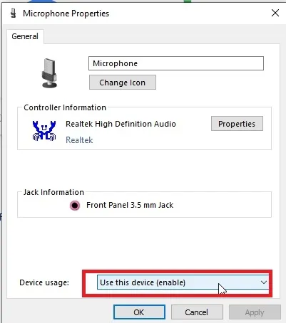 Cách bật mic laptop cho Windows 10 (Ảnh 6)