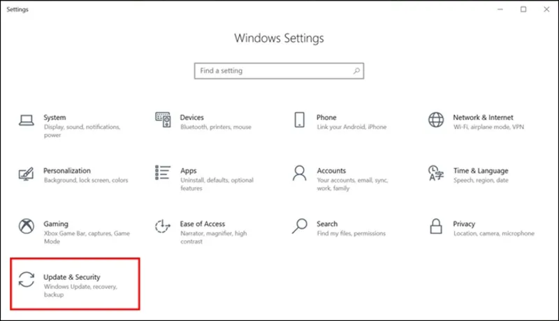 Sử dụng công cụ Troubleshoot để tự động chẩn đoán và sửa lỗi kết nối máy in trên Windows 10