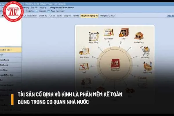 Phần mềm kế toán sử dụng trong cơ quan nhà nước có được xem là tài sản cố định vô hình hay không?