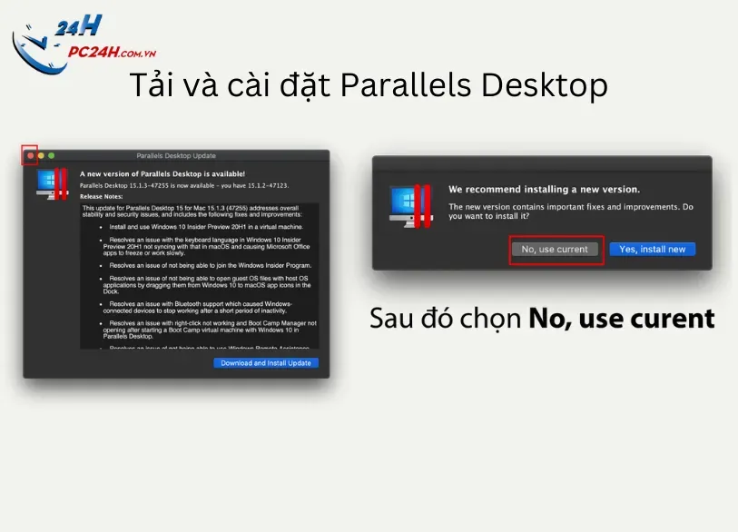 Ảo hóa Parallels Desktop cho phép chạy Windows song song với macOS không độ trễ
