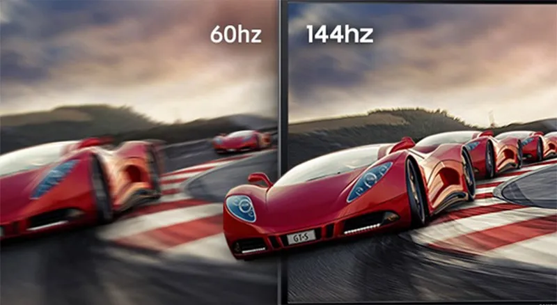 Màn hình gaming 144Hz cần cài đặt đúng tần số quét để phát huy hiệu năng