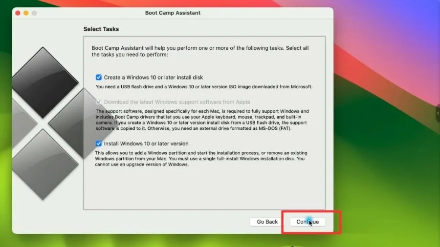 Thao tác lựa chọn file ISO và phân chia dung lượng ổ cứng một cách hợp lý nhất