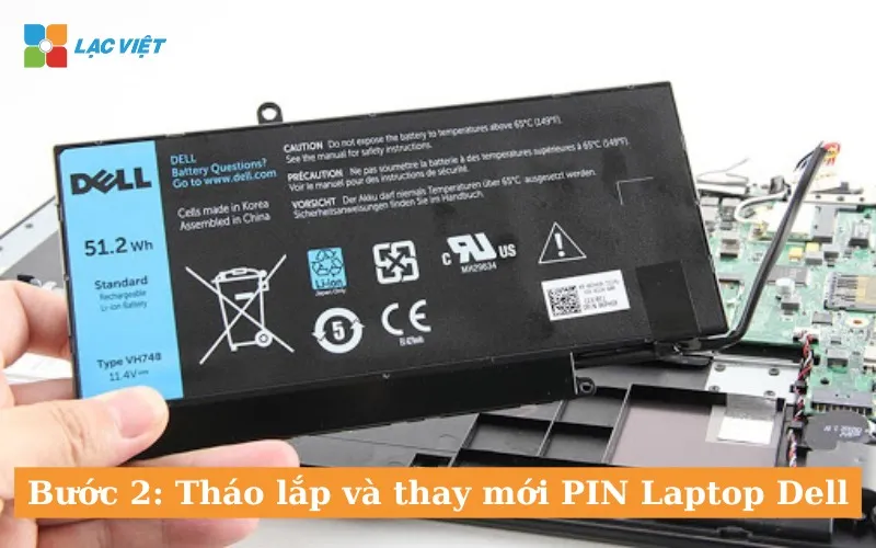 thay pin thực tế
