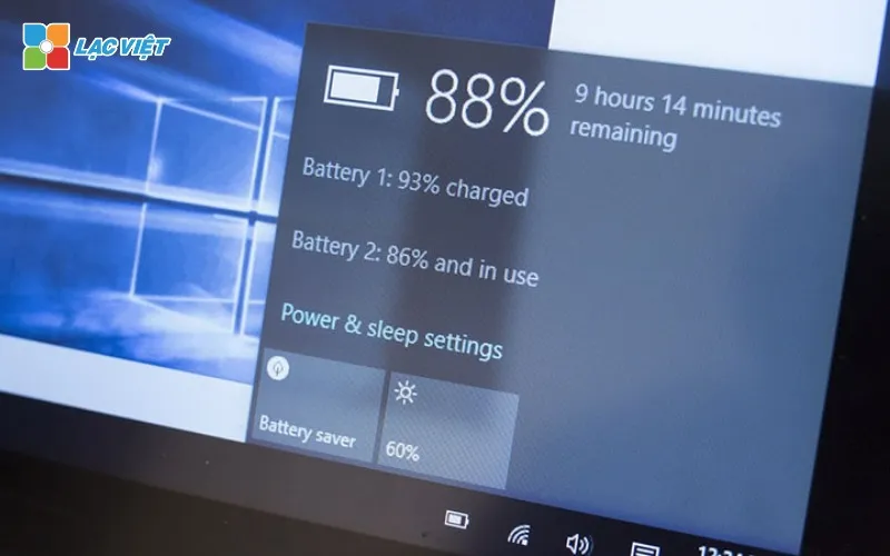 Dấu hiệu laptop bị hư PIN