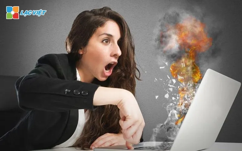 Dấu hiệu laptop bị hư PIN