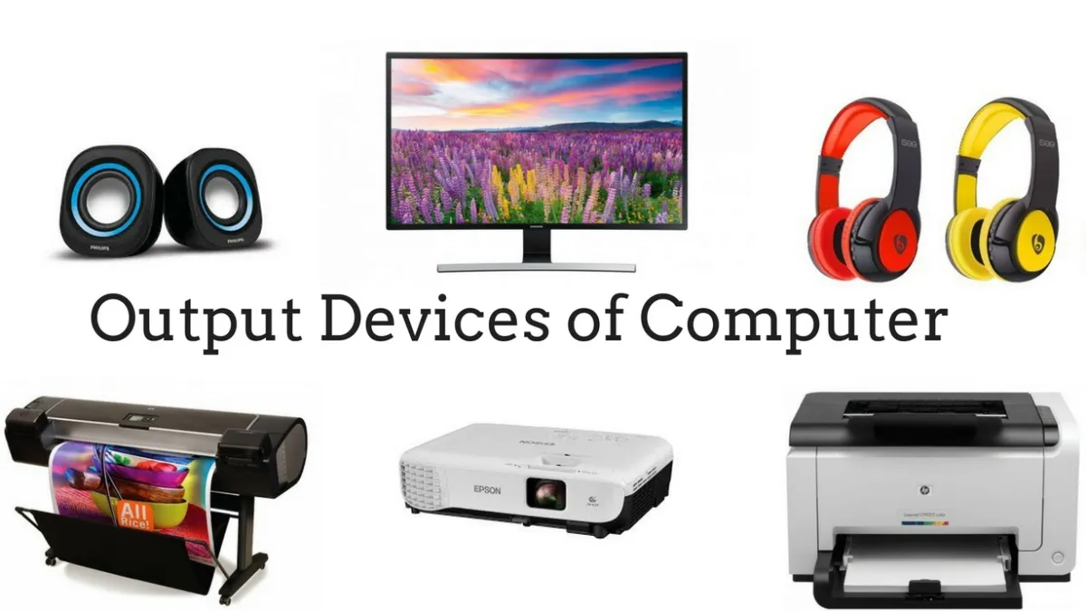 Thiết bị ra của máy tính đóng vai trò là cầu nối thông tin giữa máy và người