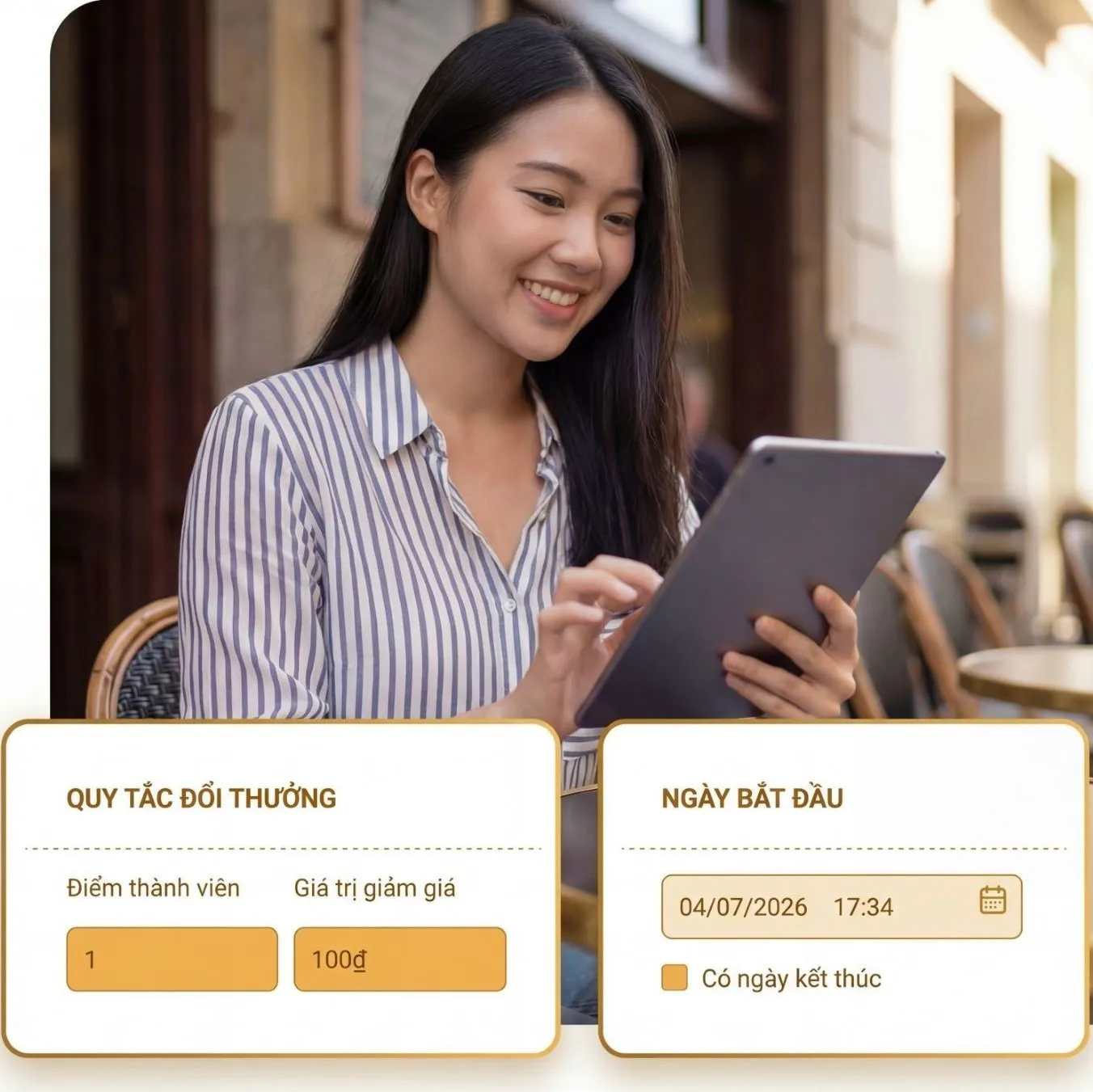 Quy trình tích điểm tự động