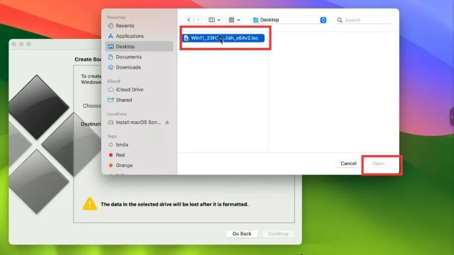Thực hiện các bước thiết lập cuối cùng để Windows nhận diện đầy đủ phần cứng MacBook