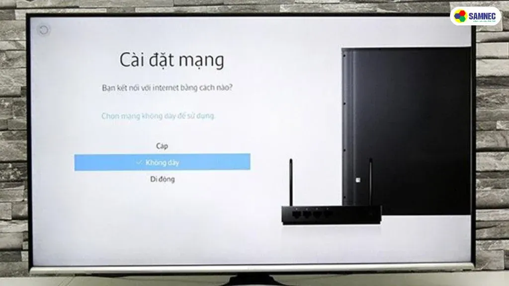 Cấu hình mạng chi tiết giúp tivi Samsung đạt hiệu năng hoạt động ổn định nhất