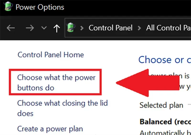 Tối ưu hóa các cài đặt nguồn điện để tăng hiệu suất máy