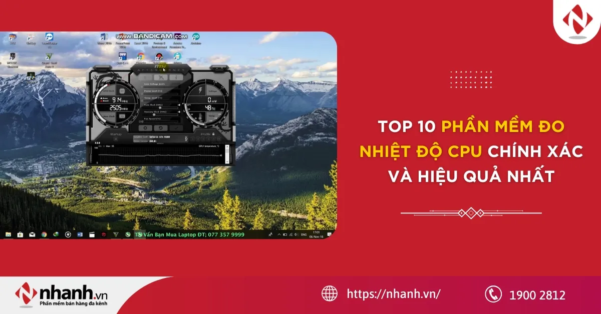 Top 10 phần mềm kiểm tra nhiệt độ máy tính chính xác và hiệu quả nhất 2026