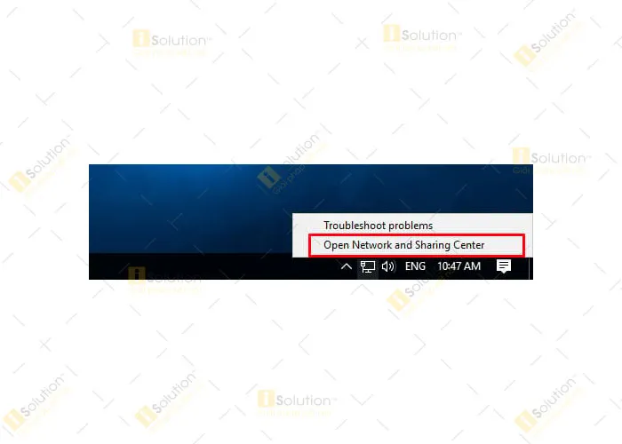 Truy cập cài đặt chia sẻ nâng cao trên Windows 10