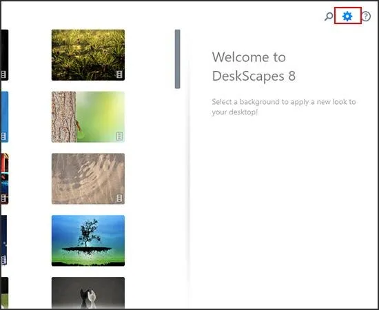 Truy cập cài đặt để thêm thư mục chứa video cá nhân