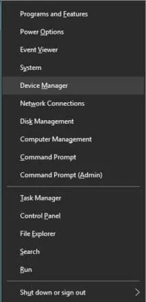 Truy cập Device Manager để kiểm tra trạng thái driver âm thanh