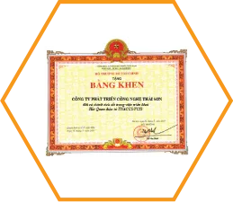 Bằng khen từ bộ tài chính năm 2015