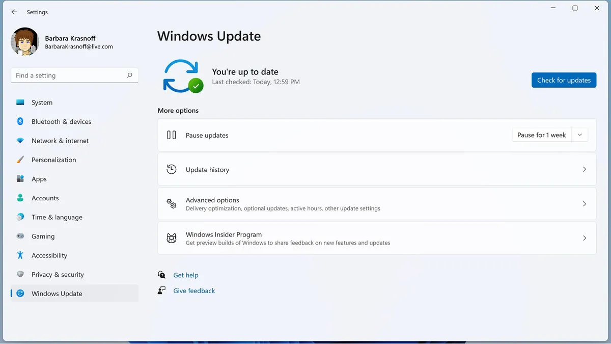 Cập nhật Windows 11 phiên bản mới nhất 2026