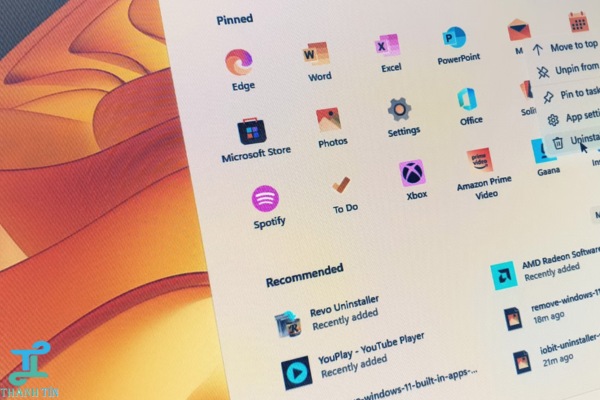 Xóa phần mềm là cách reset laptop Win 10 khi bị đơ hiệu quả