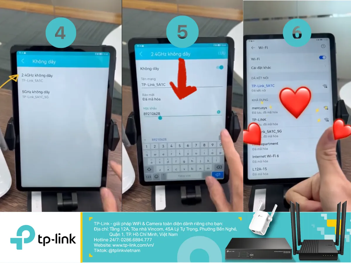 Chá»‰ vá»›i cÃ¡c bÆ°á»›c Ä‘Æ¡n giáº£n báº¡n Ä‘Ã£ cÃ³ thá»ƒ thay Ä‘á»•i máº­t kháº©u WiFi TP-Link trÃªn Ä‘iá»‡n thoáº¡i thÃ´ng qua á»©ng dá»¥ng TETHER rá»“i