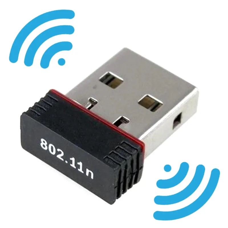 USB wifi chuẩn Wifi 6 với anten kép cải thiện đáng kể khả năng bắt sóng