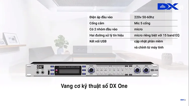 vang co ky thuat so dx one