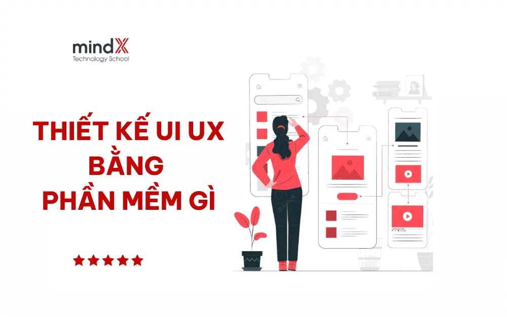 Giao diện Figma với các công cụ thiết kế UI/UX